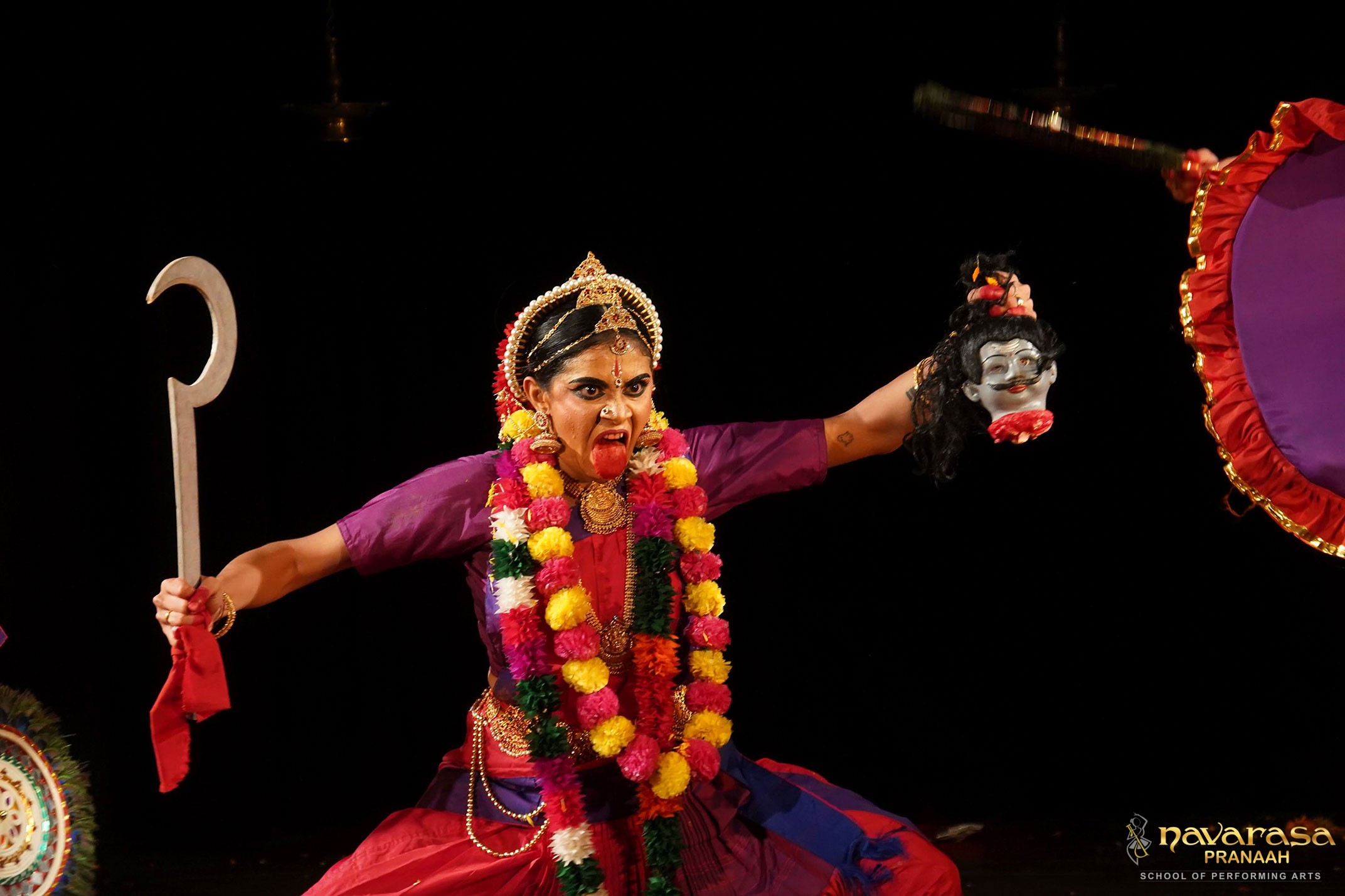 Durga Kali Devi Expression Abhinaya